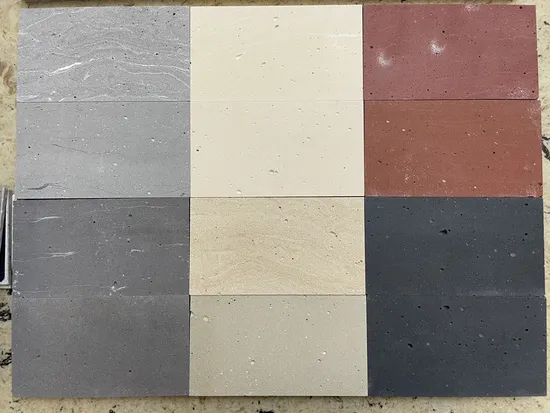 Vorgeschnittene anorganische Zement-Terrazzoplatten für Küchenarbeitsplatten, Arbeitsplatten, Kücheninseln